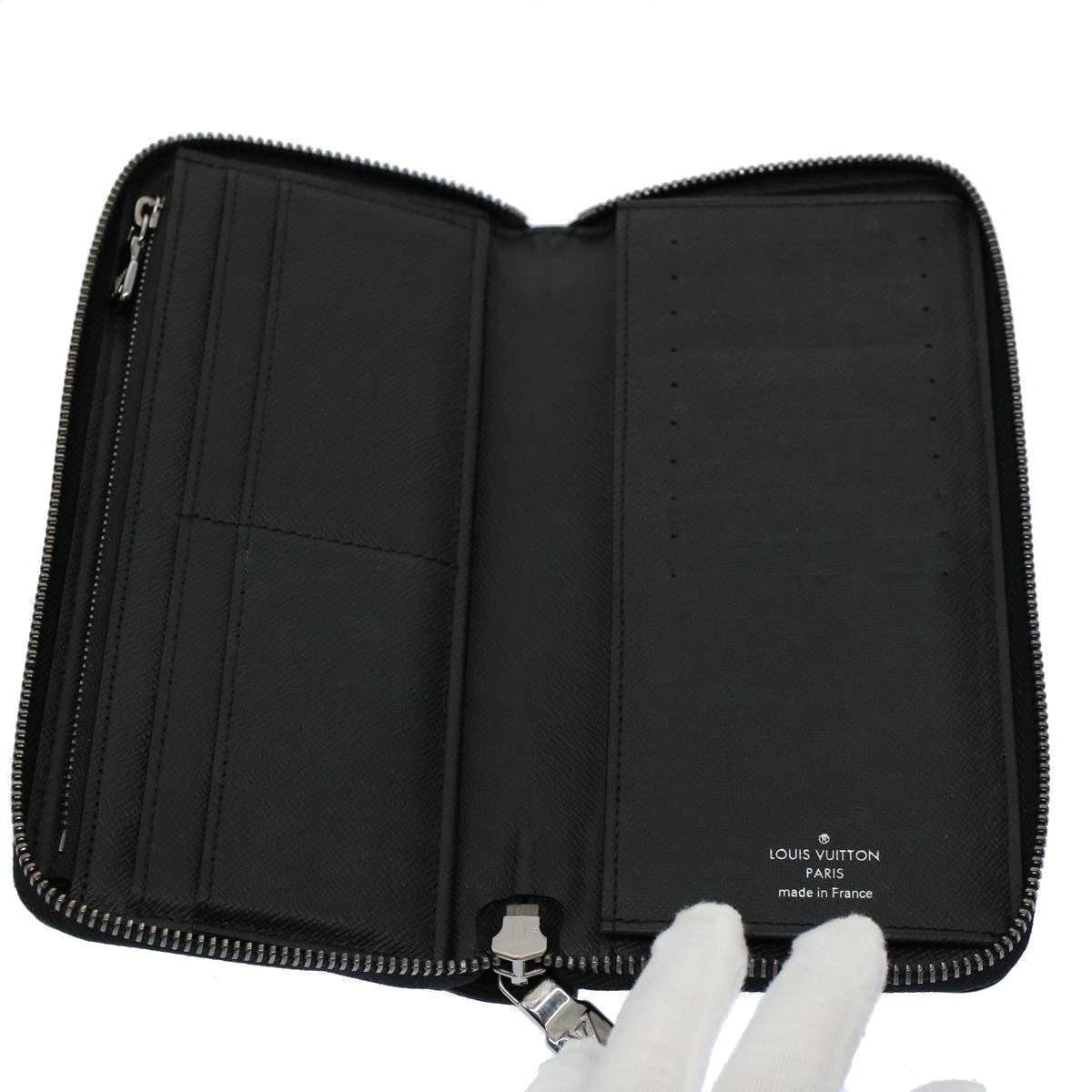 Louis Vuitton Monogram Eclipse Zippy Wallet