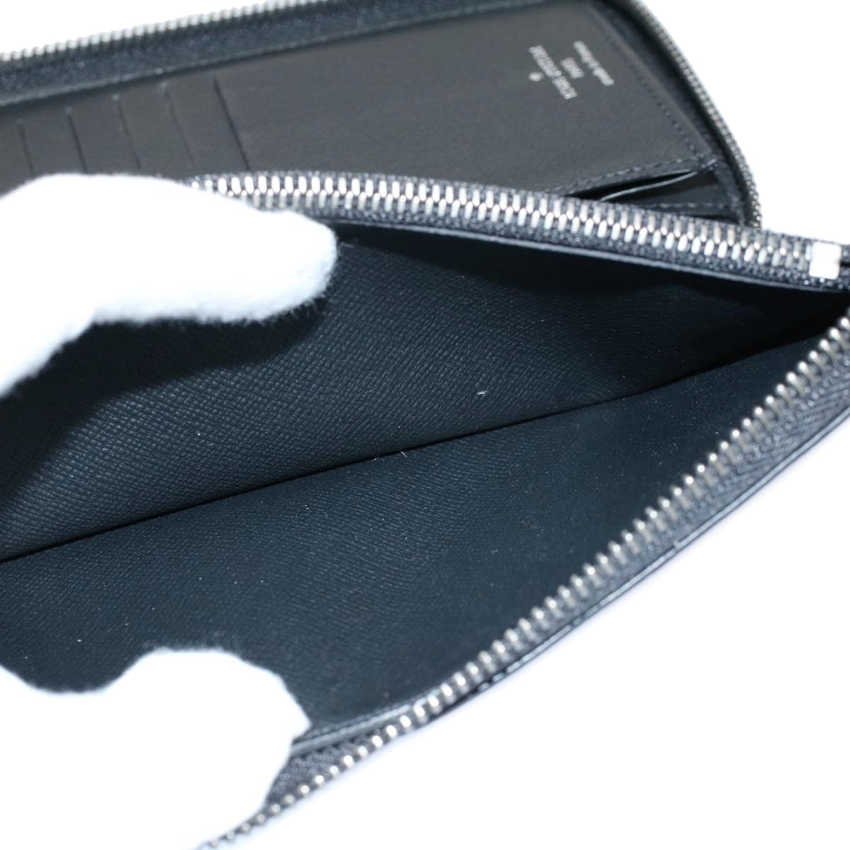 Louis Vuitton Monogram Eclipse Zippy Wallet
