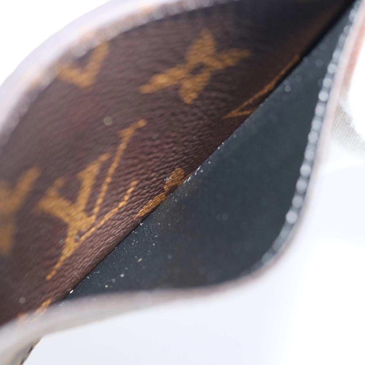 Louis Vuitton Monogram Reverse Porte Cartes Simple Card Case