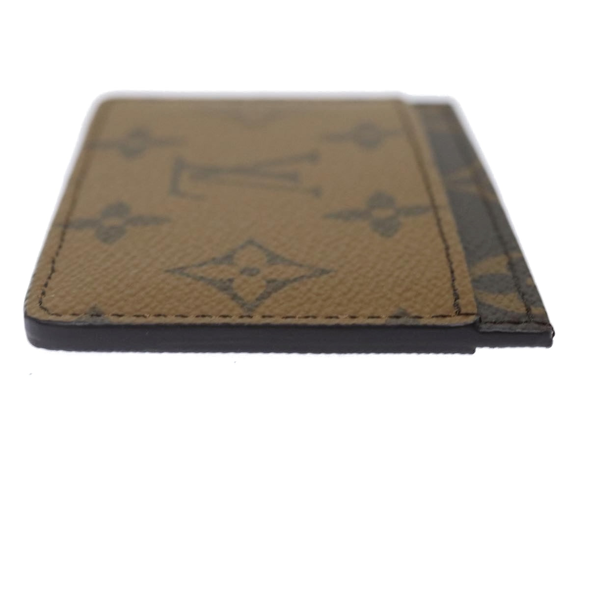 Louis Vuitton Monogram Reverse Porte Cartes Simple Card Case