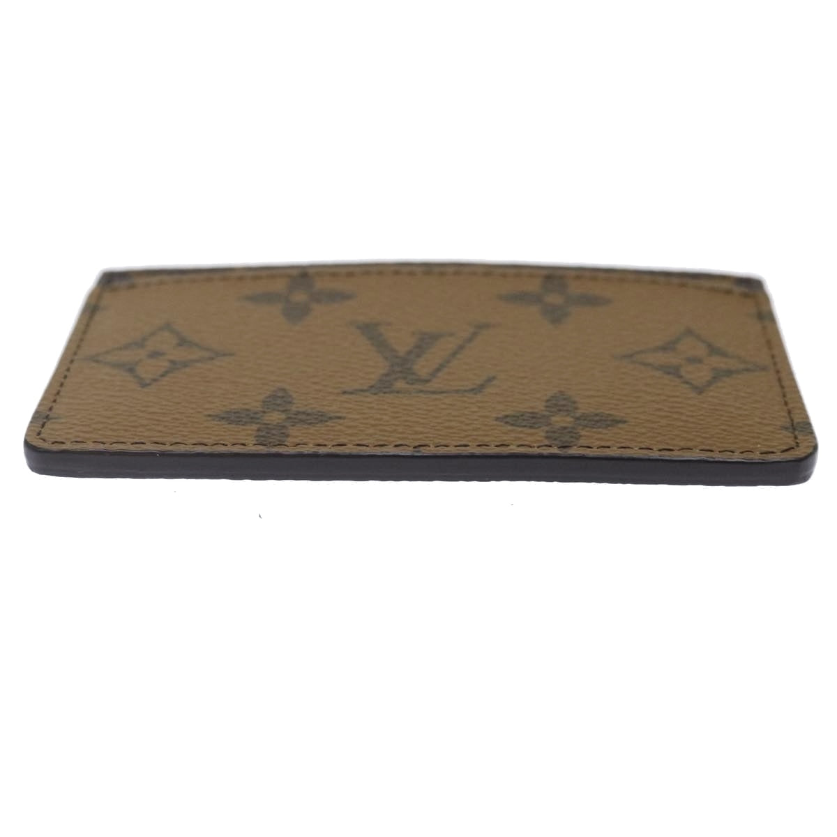 Louis Vuitton Monogram Reverse Porte Cartes Simple Card Case