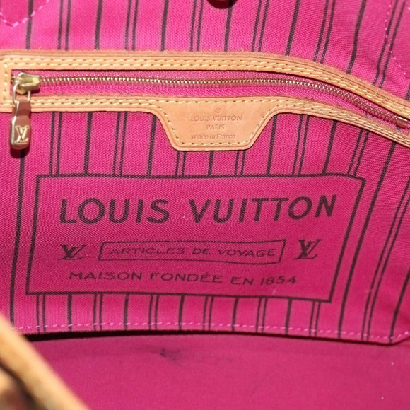 Louis Vuitton Monogram Neverfull PM Tote Bag with Accessory Pouch