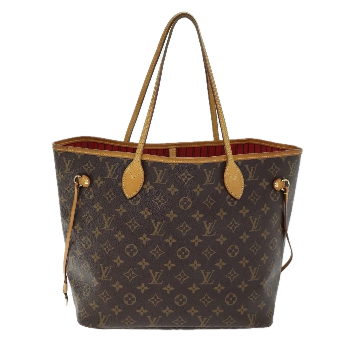 Louis Vuitton Monogram Neverfull MM Tote Bag with Accessory Pouch
