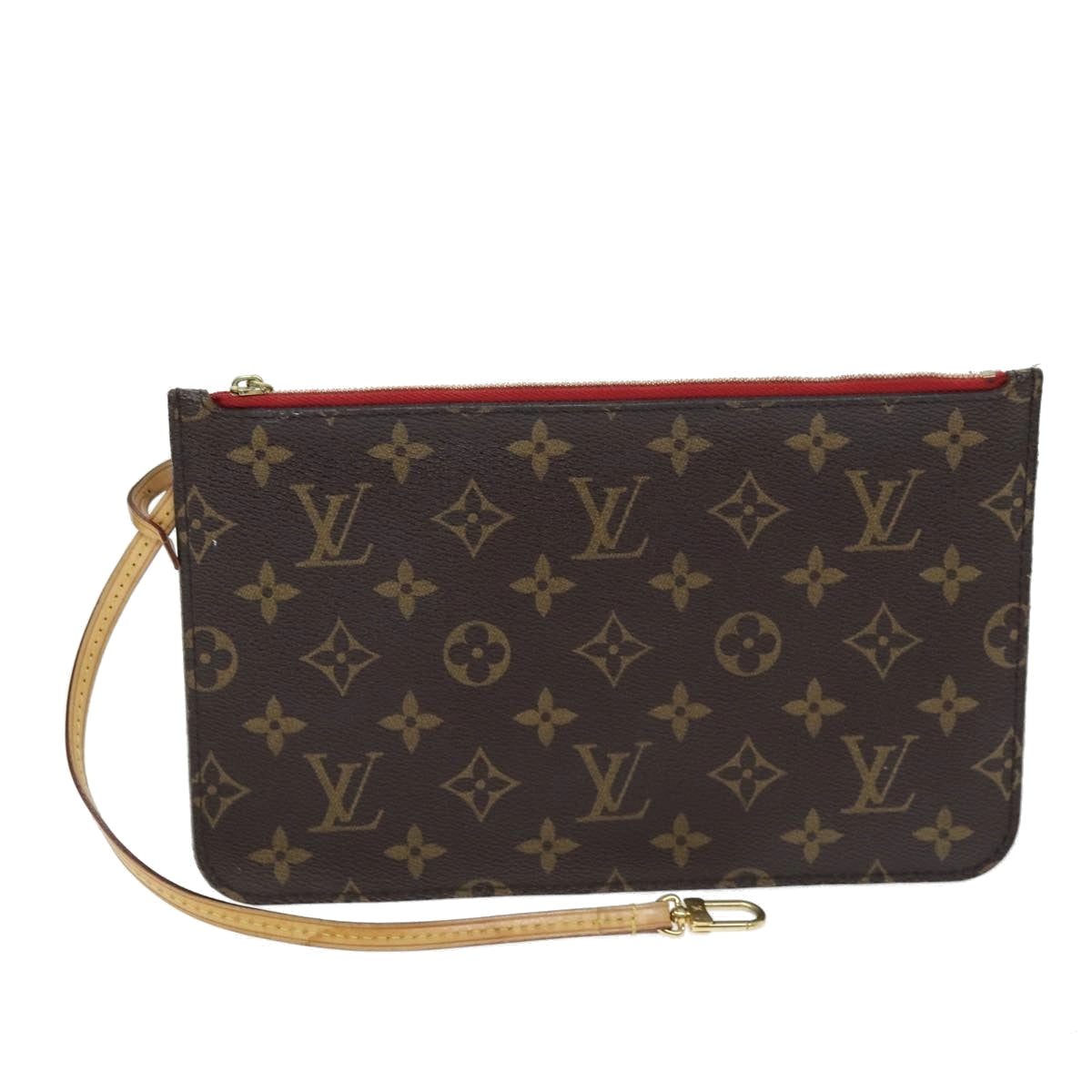 Louis Vuitton Monogram Neverfull MM Tote Bag with Accessory Pouch