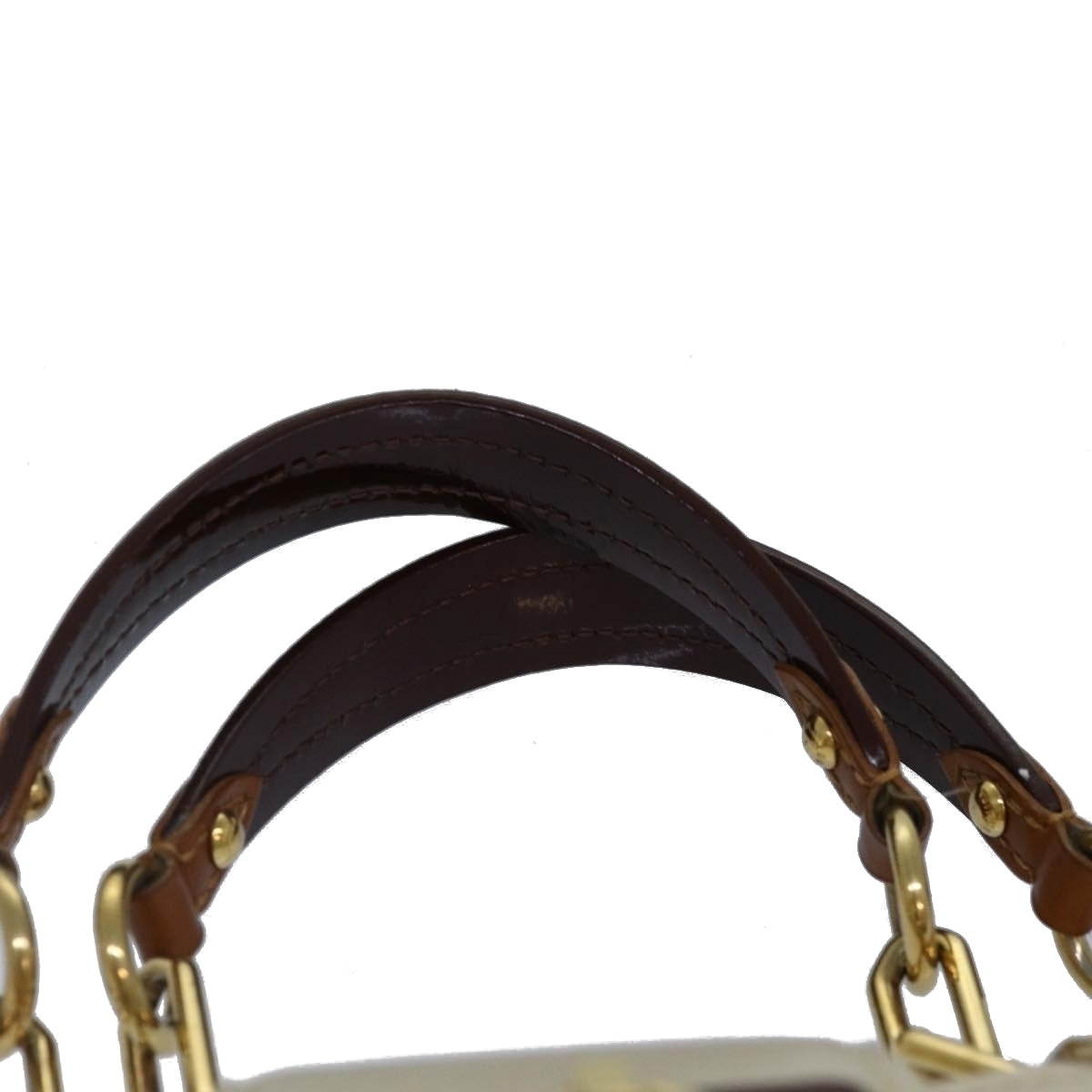 Louis Vuitton Monogram Charm Pochette Lover Hand Bag Ivory