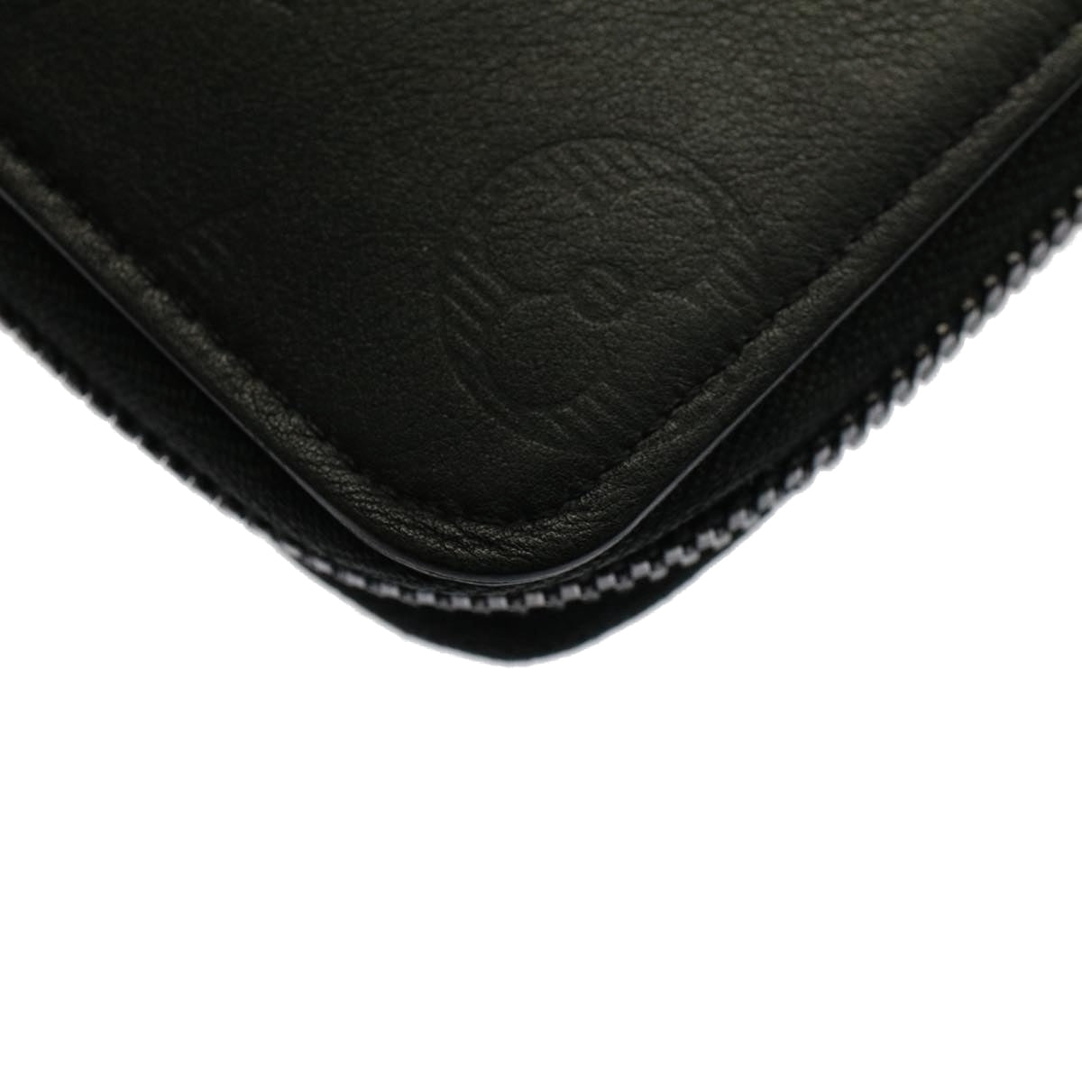 Louis Vuitton Monogram Shadow Zippy Wallet Vertical Black