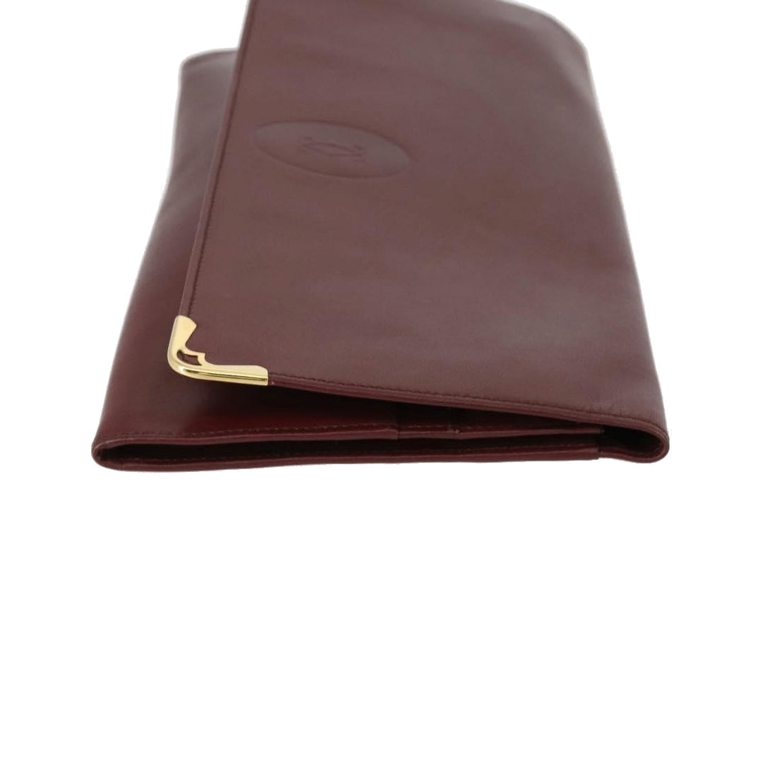 Cartier Travel Organizer/Clutch Bordeaux