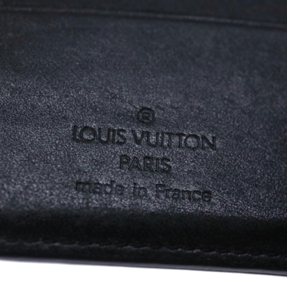 Louis Vuitton Nomad Multipuru Wallet Leather Black
