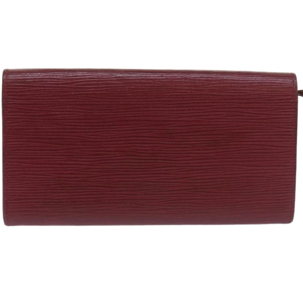 Louis Vuitton Epi Portefeuille Emily Long Wallet