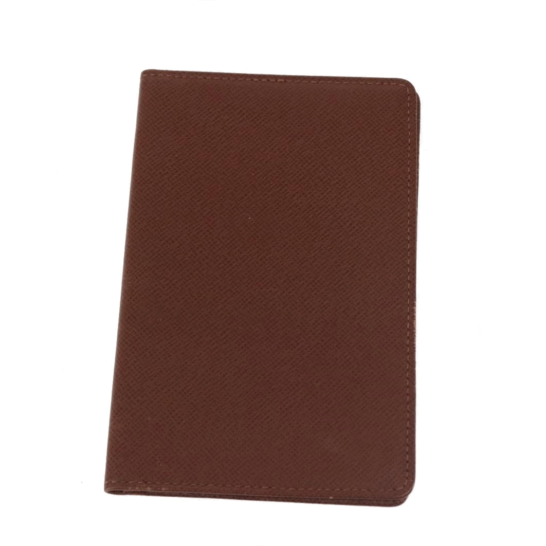 Louis Vuitton Brown Taiga Leather ID Card Holder