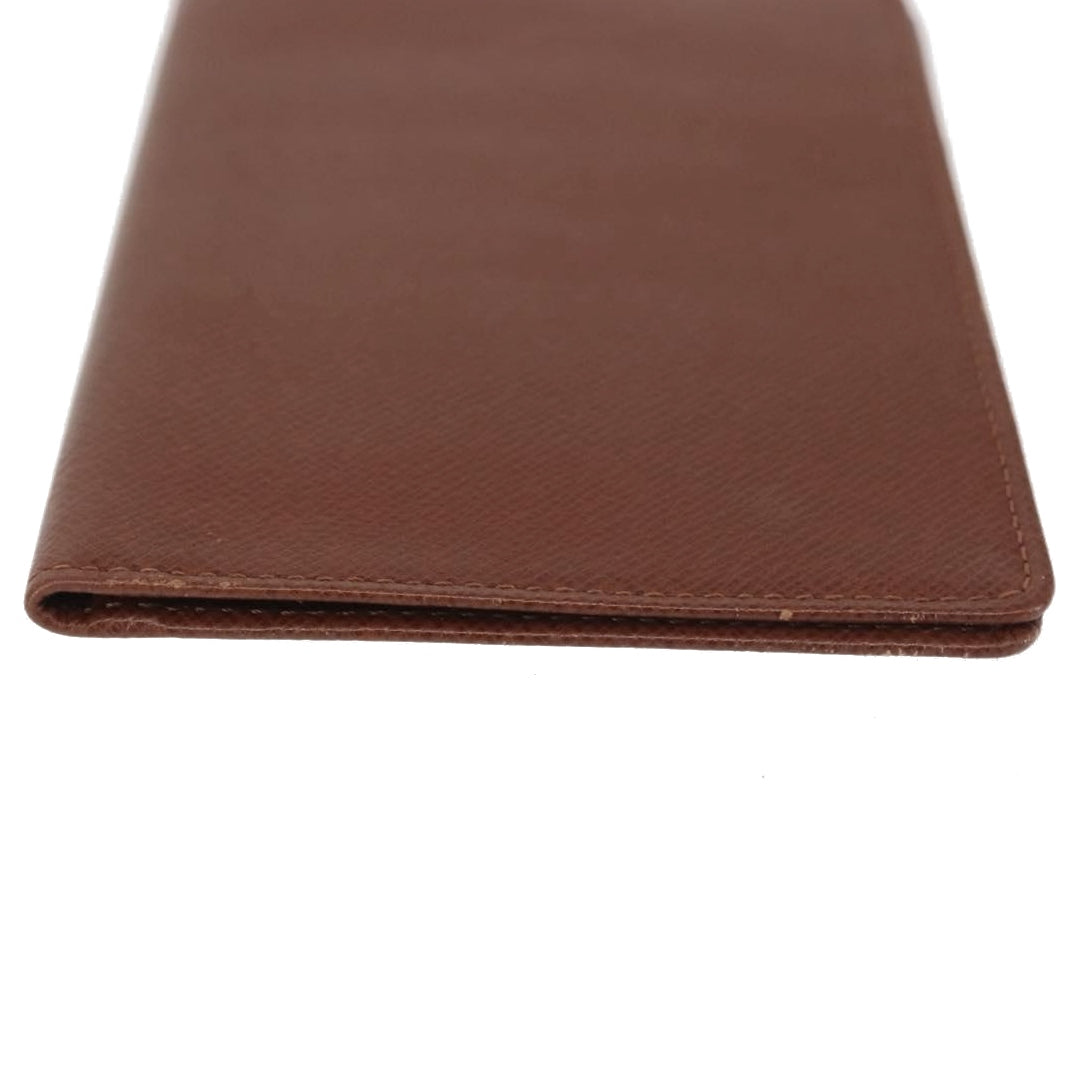 Louis Vuitton Brown Taiga Leather ID Card Holder