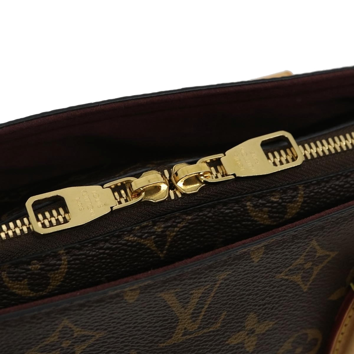 Louis Vuitton Monogram Flower Zipped Tote MM Tote Bag