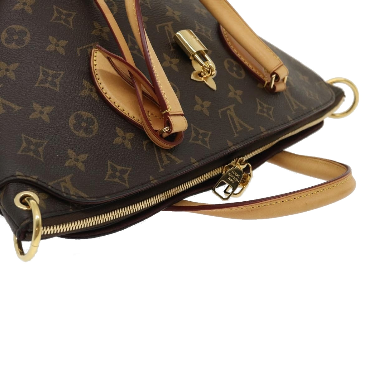 Louis Vuitton Monogram Flower Zipped Tote MM Tote Bag