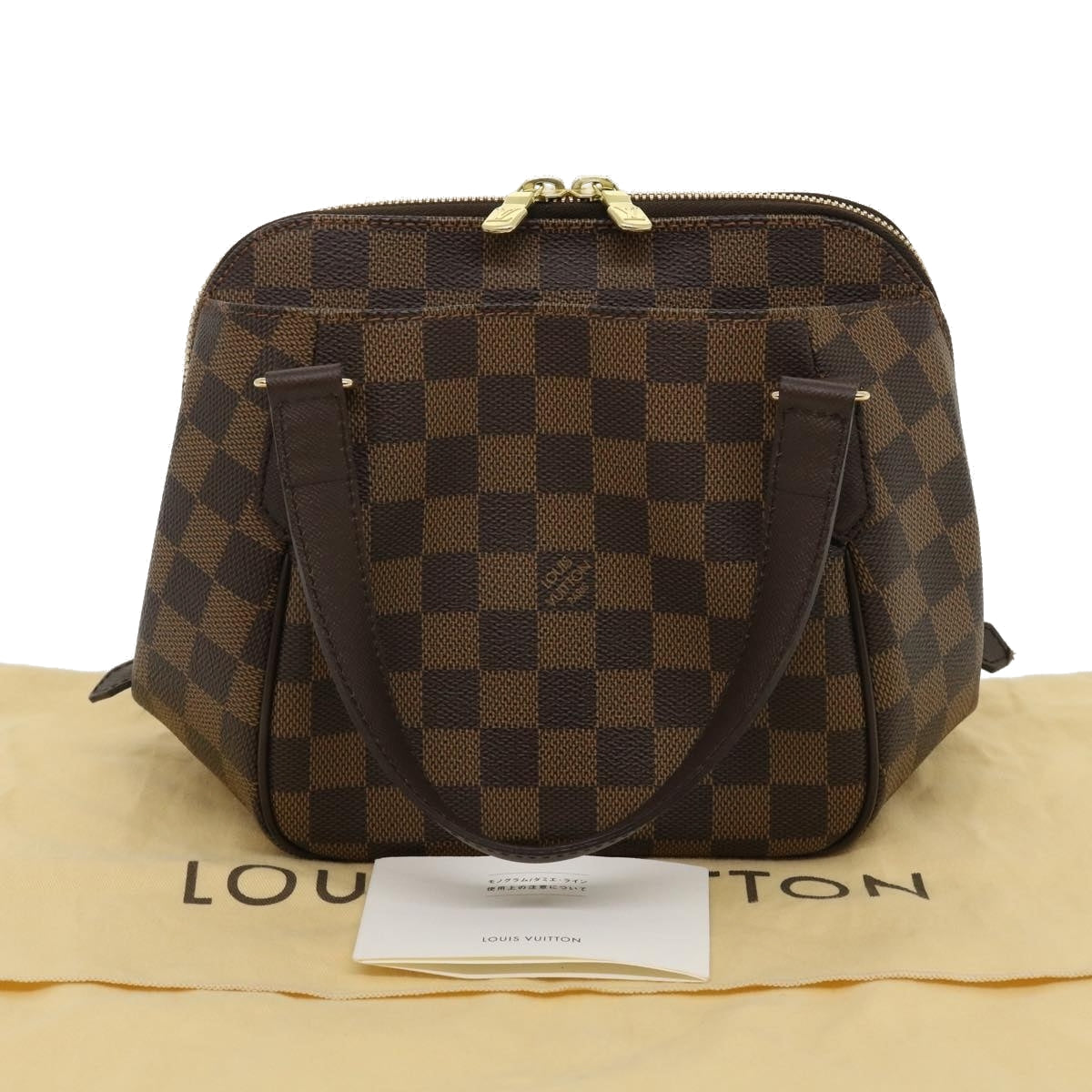 Louis Vuitton Damier Ebene Belem PM Handbag