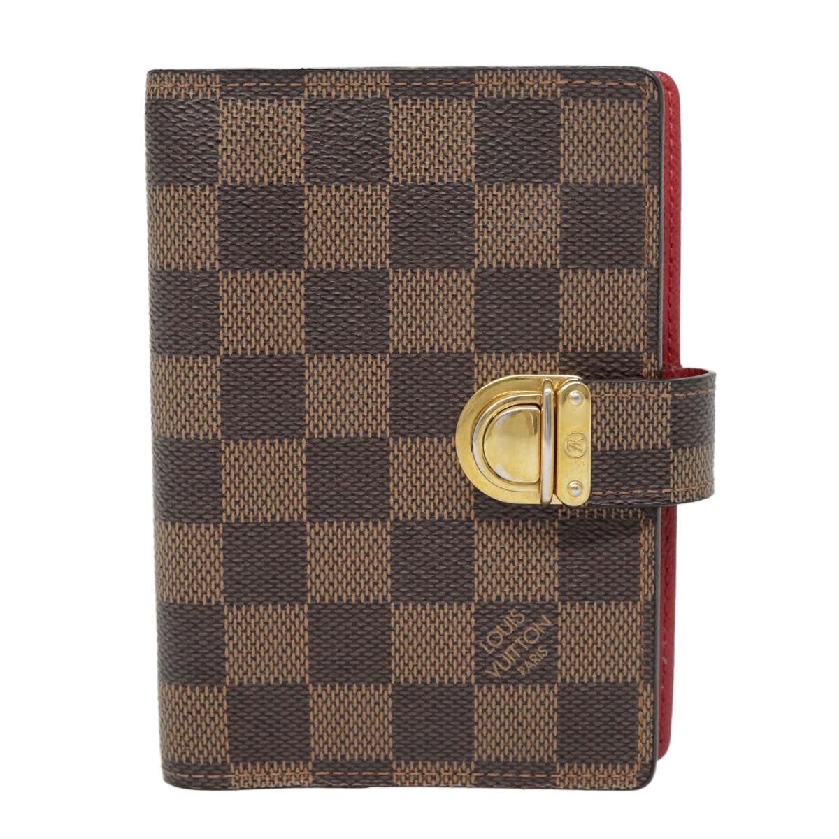 Louis Vuitton Damier Ebene Agenda PM Koala-Red