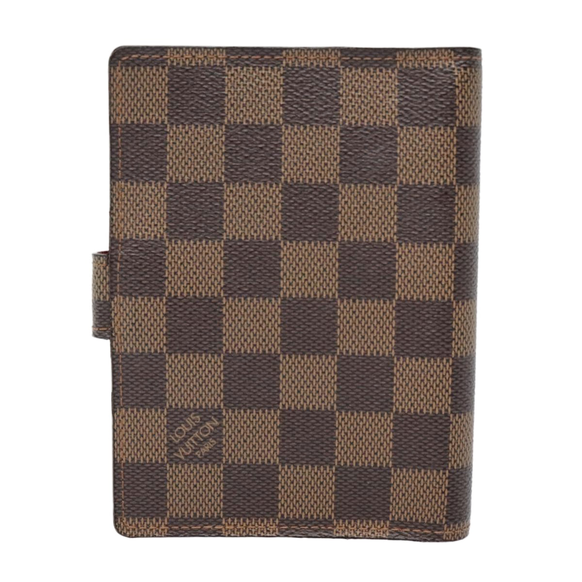 Louis Vuitton Damier Ebene Agenda PM Koala-Red