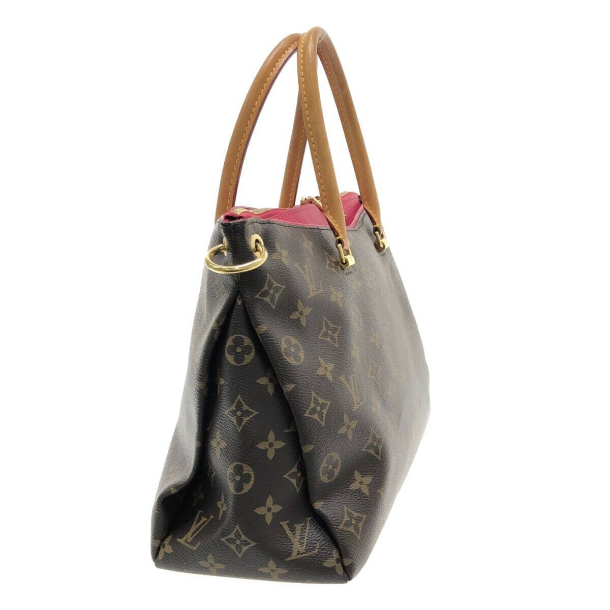 Louis Vuitton Pallas Rose Monogram Handbag