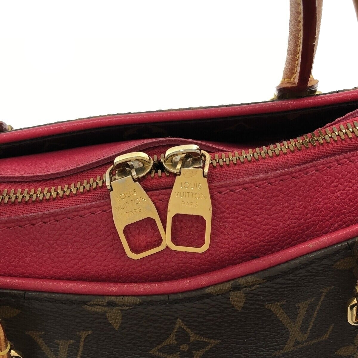 Louis Vuitton Pallas Rose Monogram Handbag