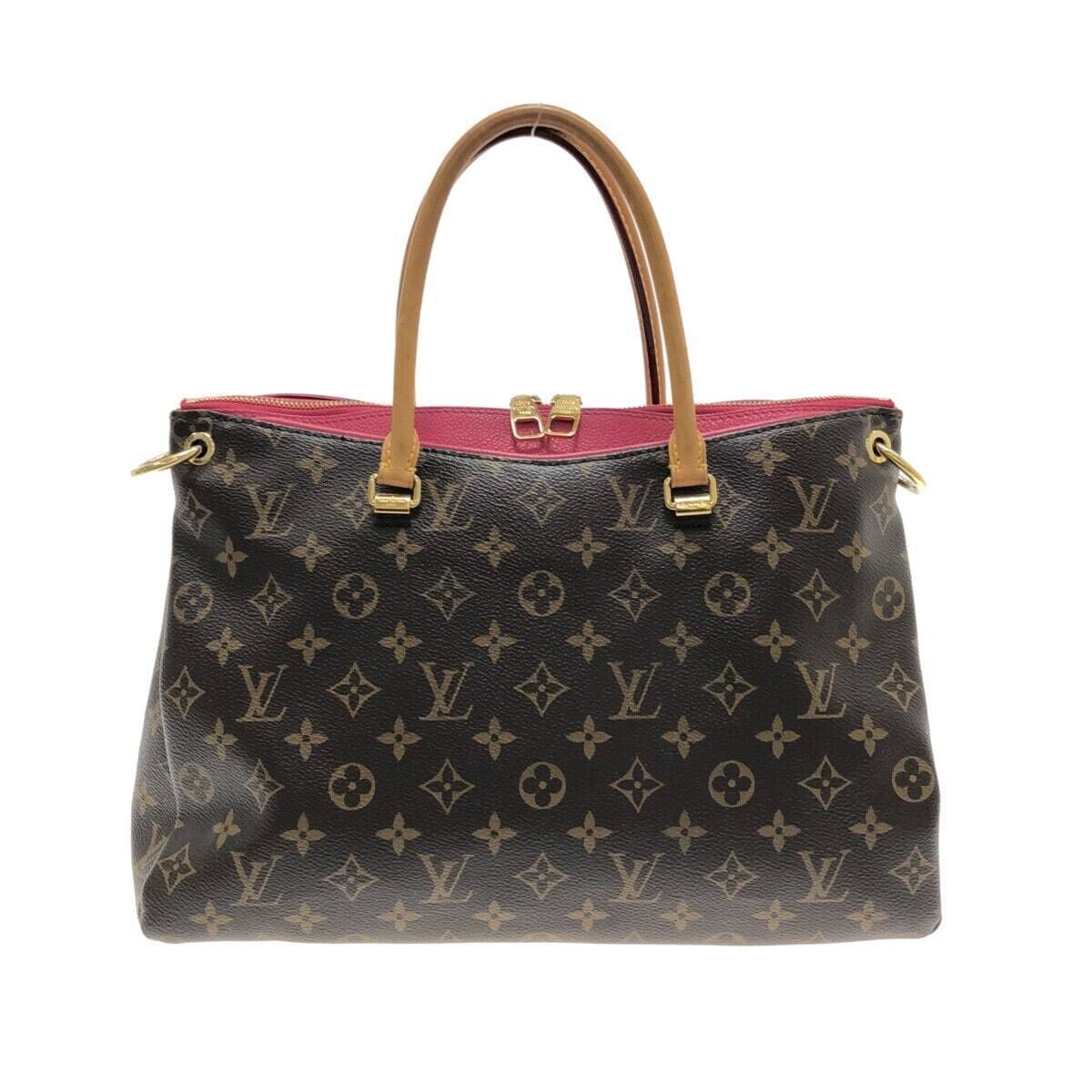 Louis Vuitton Pallas Rose Monogram Handbag