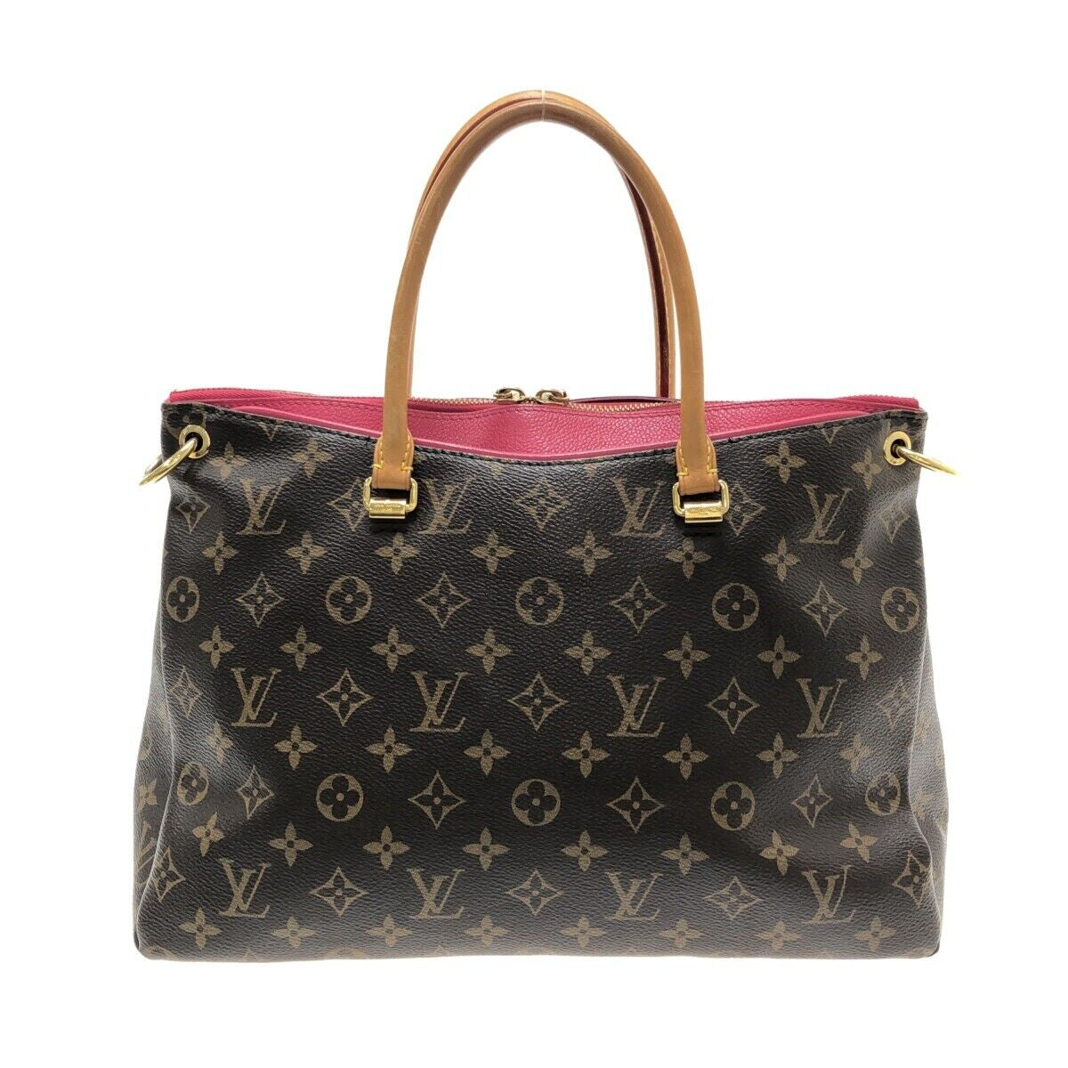 Louis Vuitton Pallas Rose Monogram Handbag