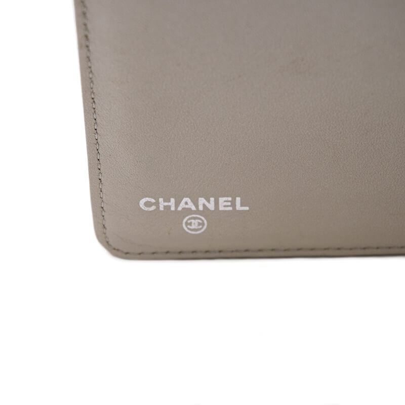 Chanel Long Caviar Leather Wallet