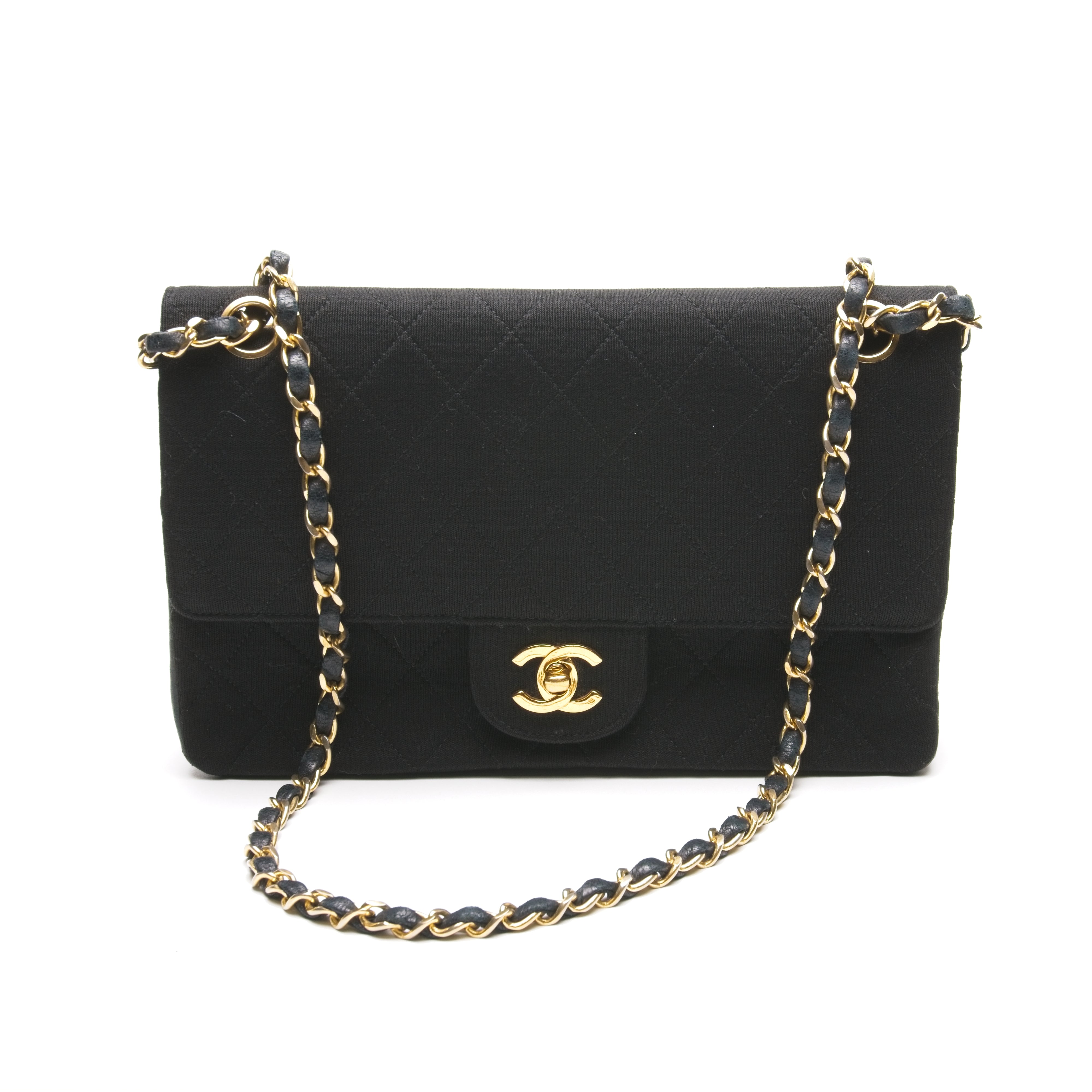 Chanel Classic Jersey Medium Flap Bag