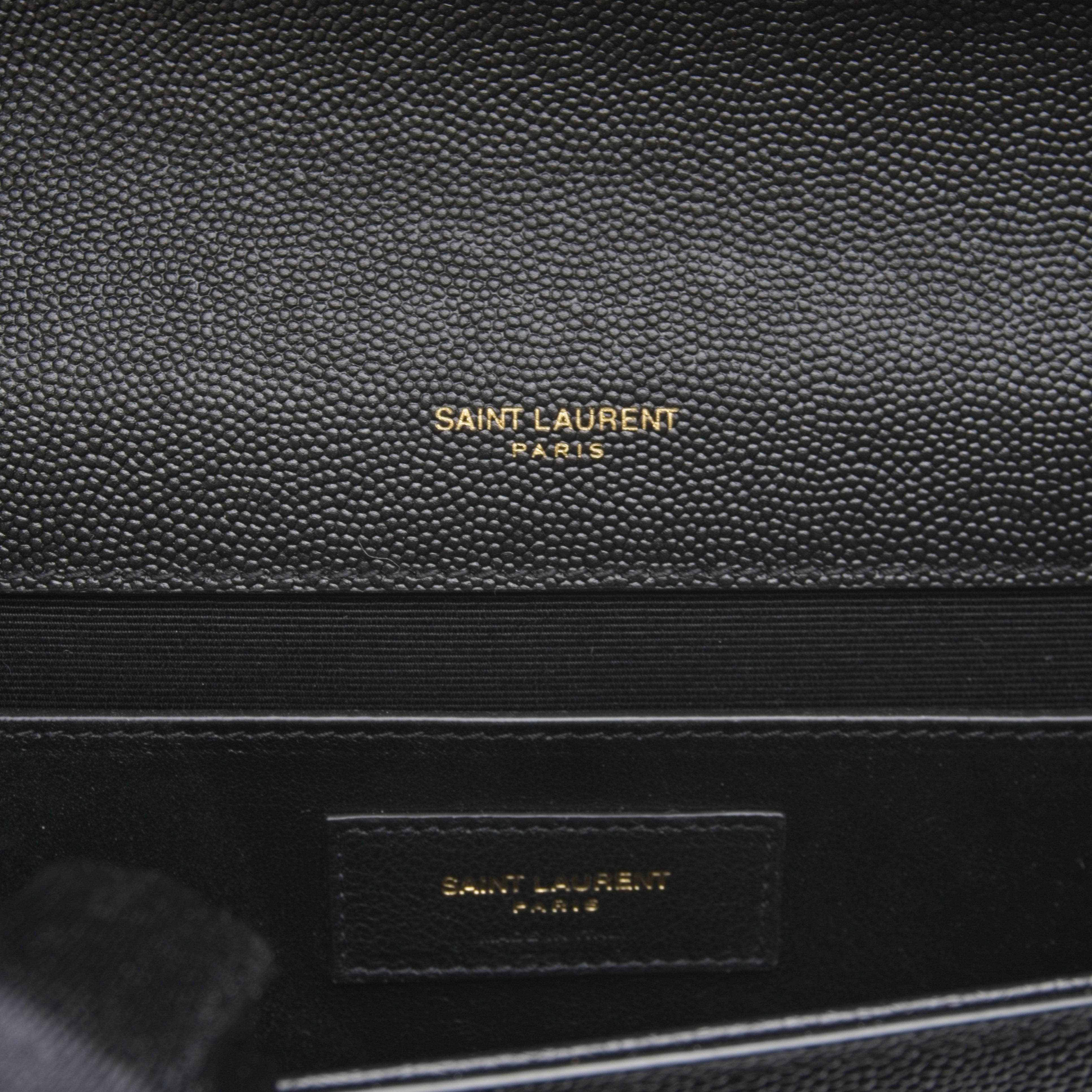 Saint Laurent Small Kate Tassel Chain Bag in Nero